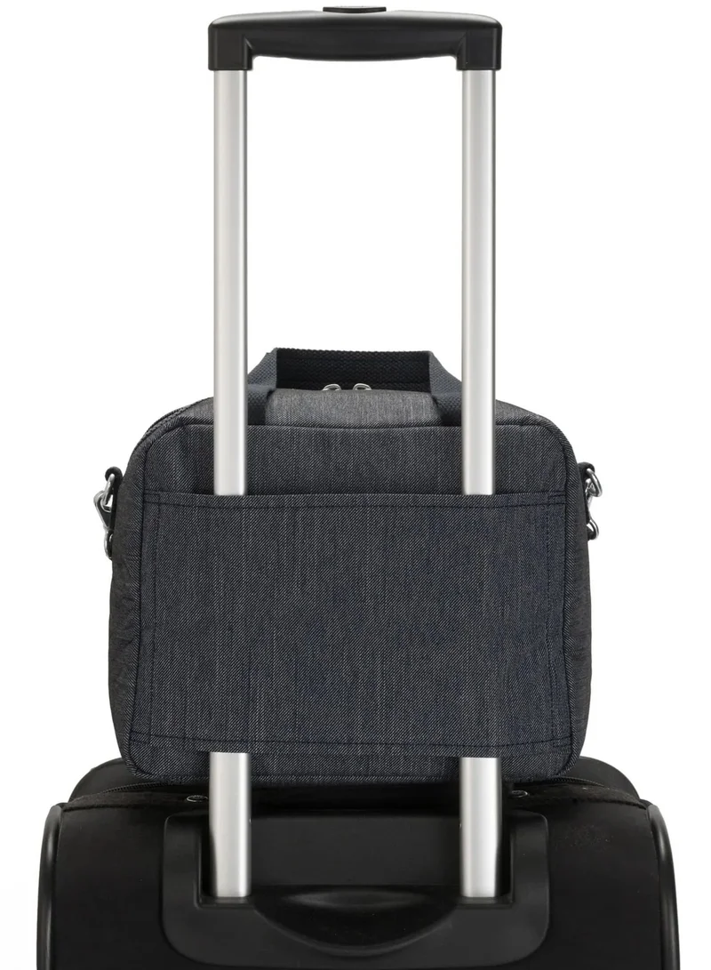 Kipling Marine Navy Miyo Large Lunchbox (With Trolley Sleeve) - Marine Navy  | Best Price UAE